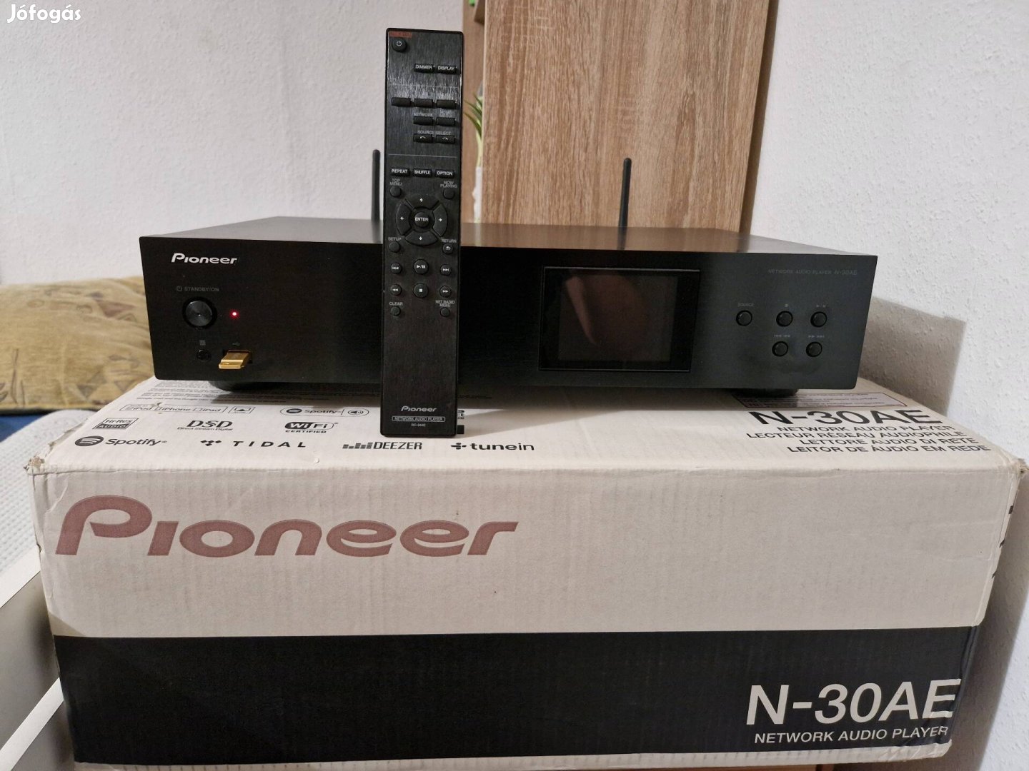 Pioneer N-30AE Hálozati Lejátszó Full dobozos,garanciális