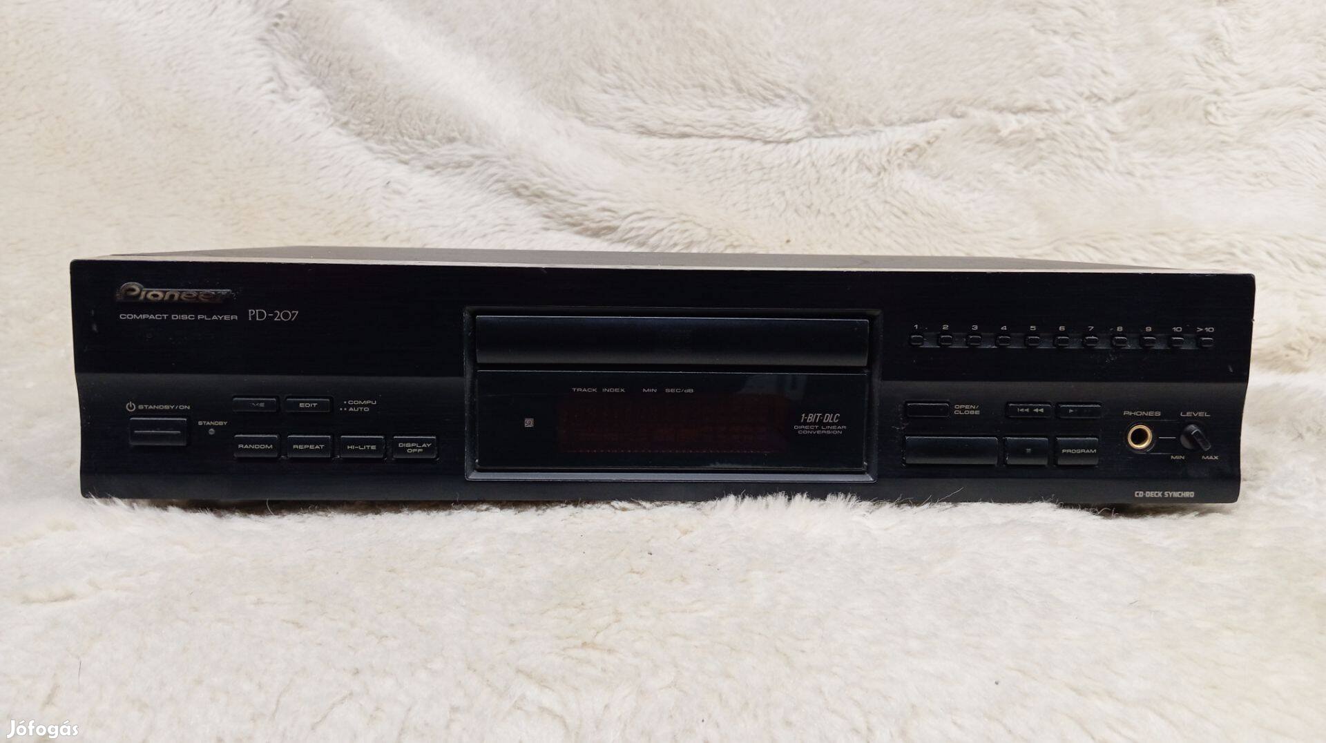 Pioneer PD107 cd lejátszó hibás