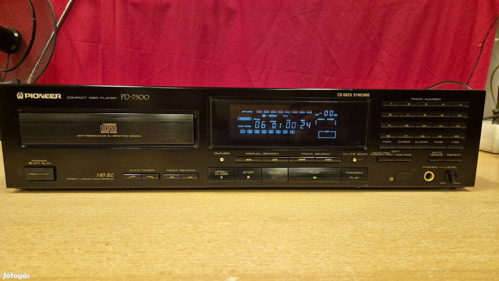 Pioneer PD-7500 cd lejátszó