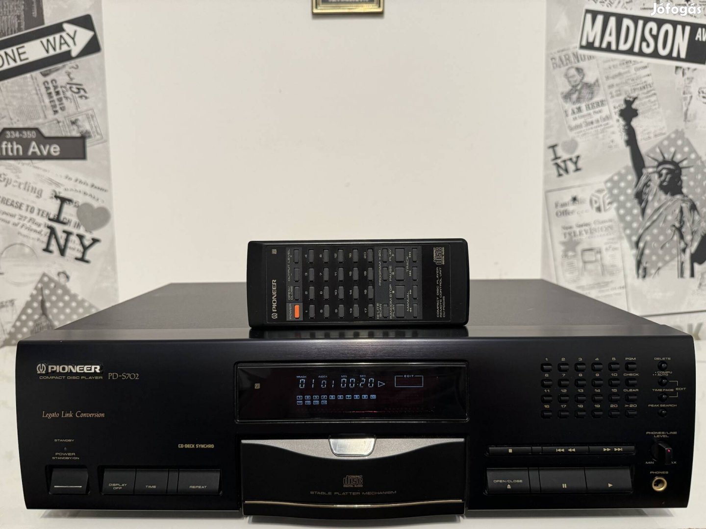 Pioneer PD-S702 típusú CD lejátszó