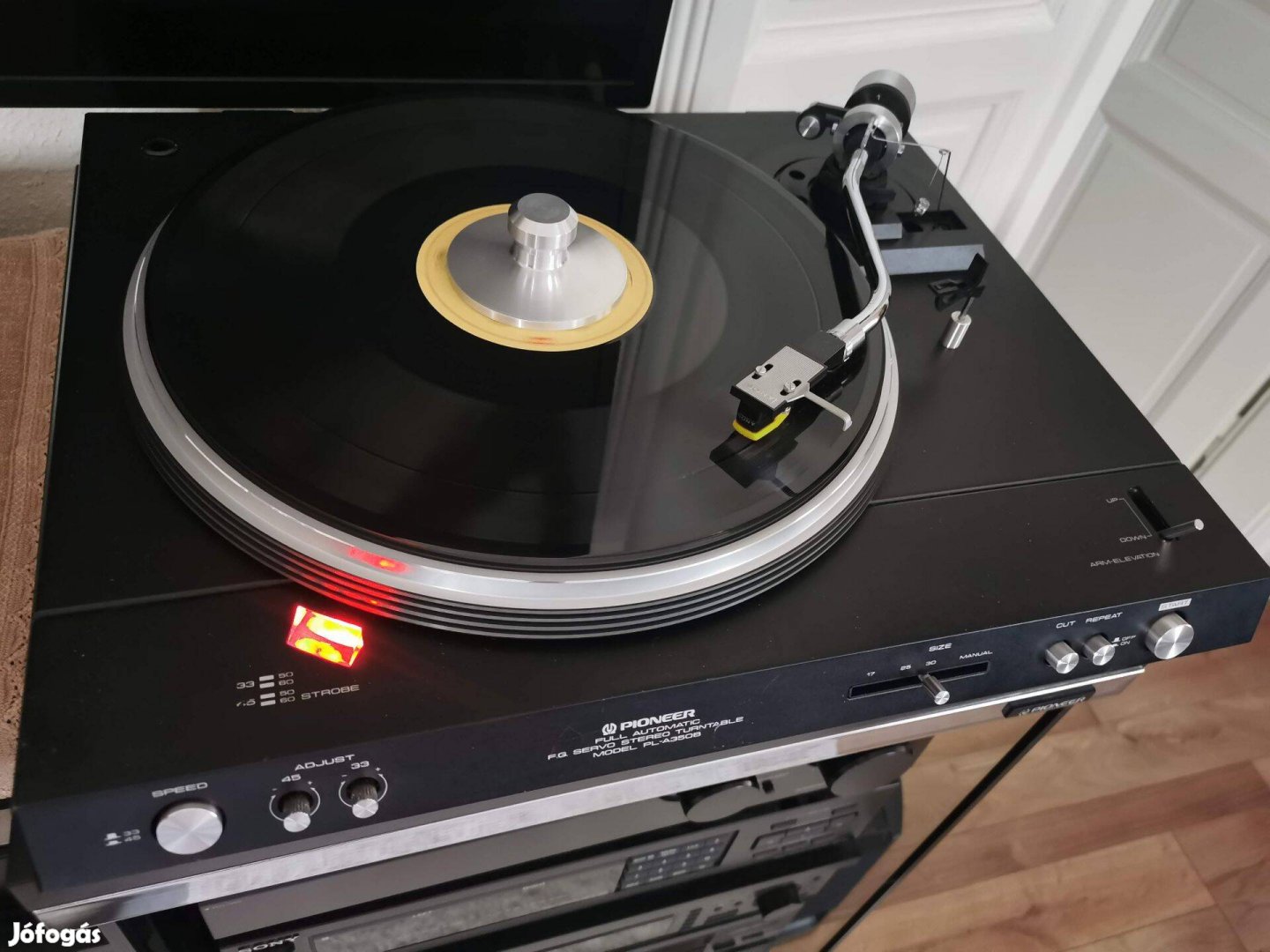 Pioneer PLA-350B lemezjátszó bakelit vinyil 230v-os