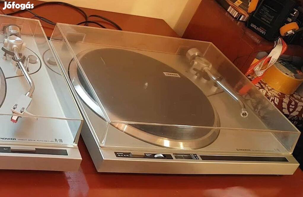 Pioneer PL 200 lemezjátszó eredeti gyári nem szakadt gumiláb + lemezek