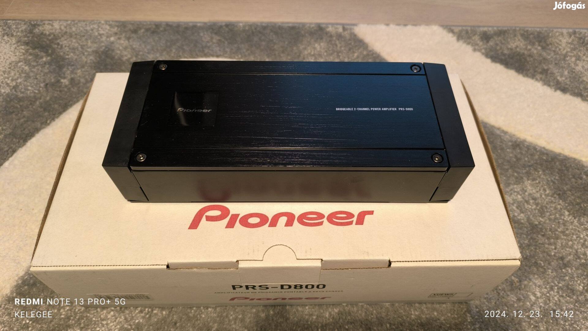 Pioneer PRS-D800 2 csatornás autóhifi erősítő