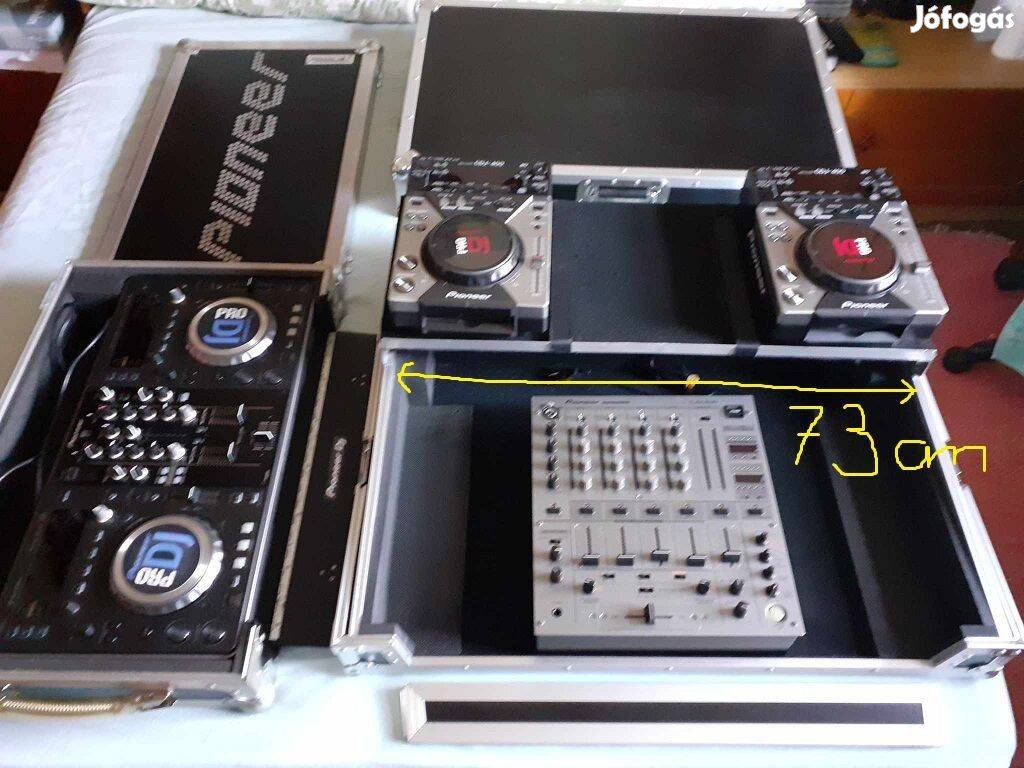 Pioneer RX laptoptartós rack, Xdj - R1, Cdj 400, Djm 900Nexus