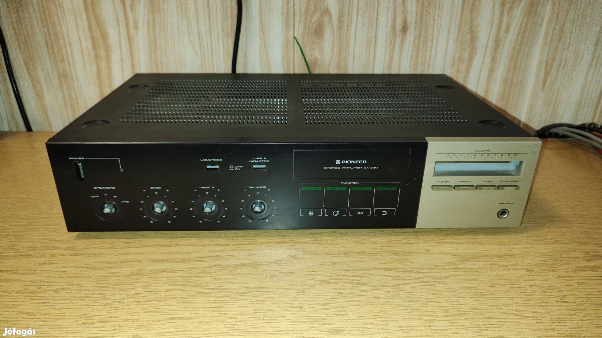 Pioneer SA-330 sztereó erősítő alkatrésznek