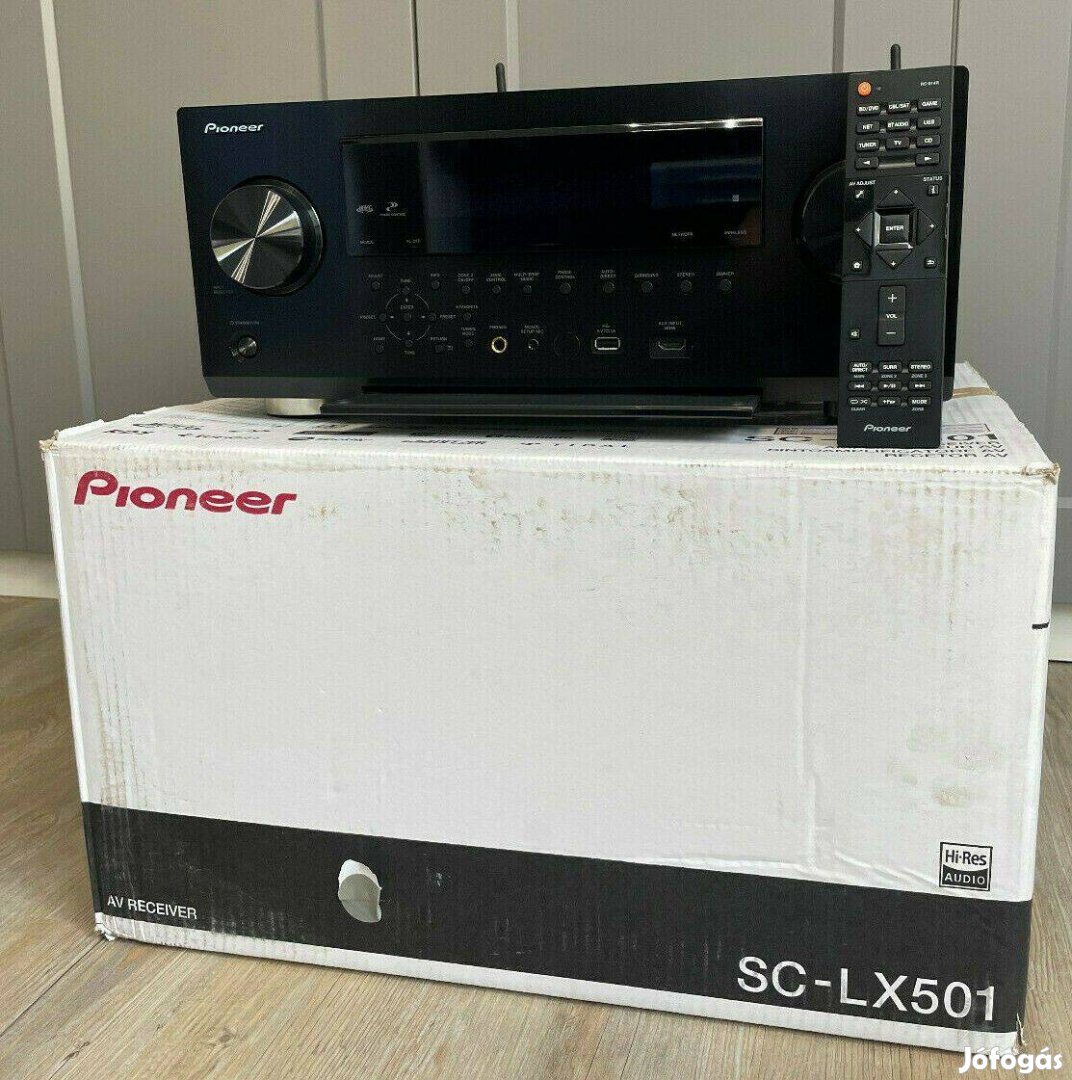 Pioneer SC-LX501 újszerű hibátlan  "D osztályú , garival"""!!!!!!