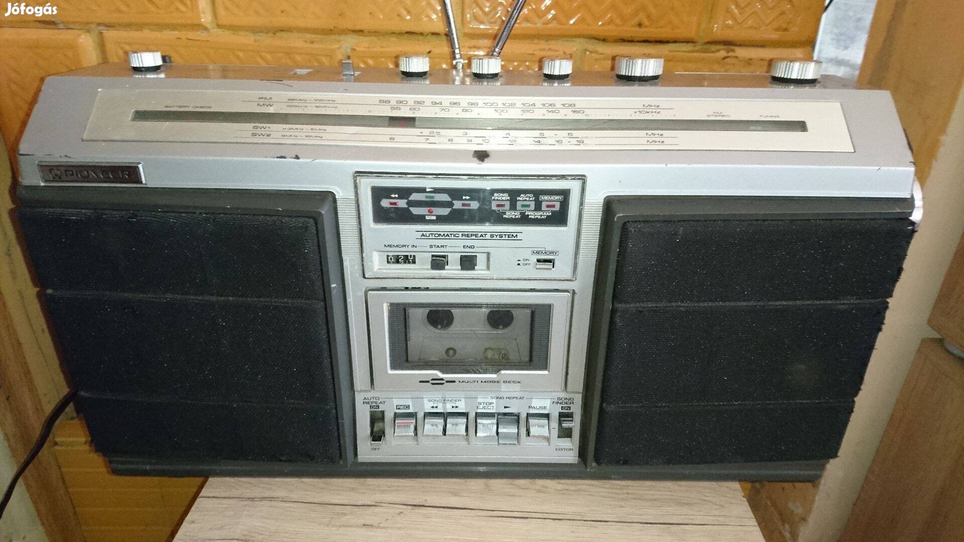Pioneer SK-51 F Stereo rádiómagnó