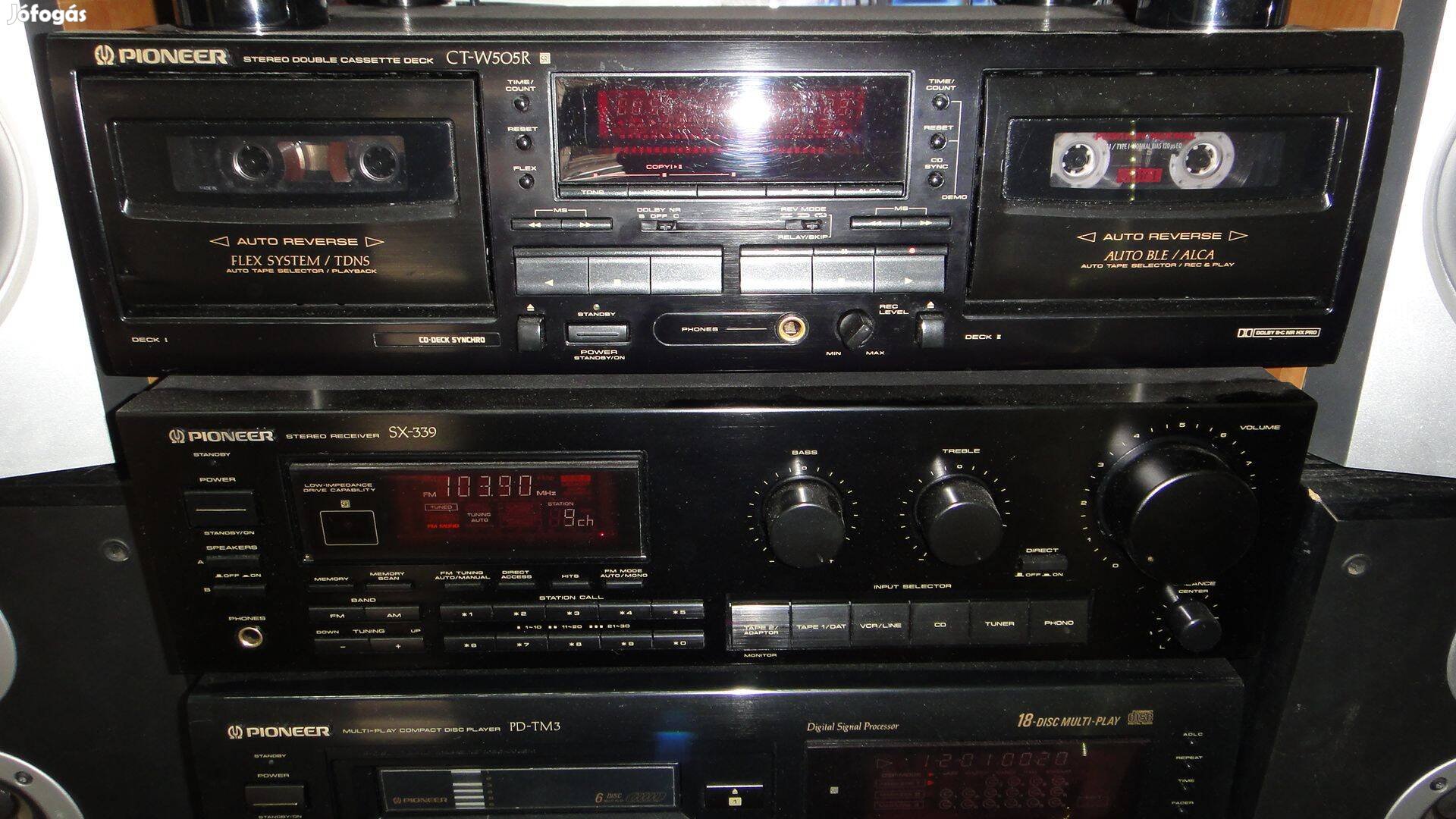 Pioneer SX 339 Rádióerősítő Távval