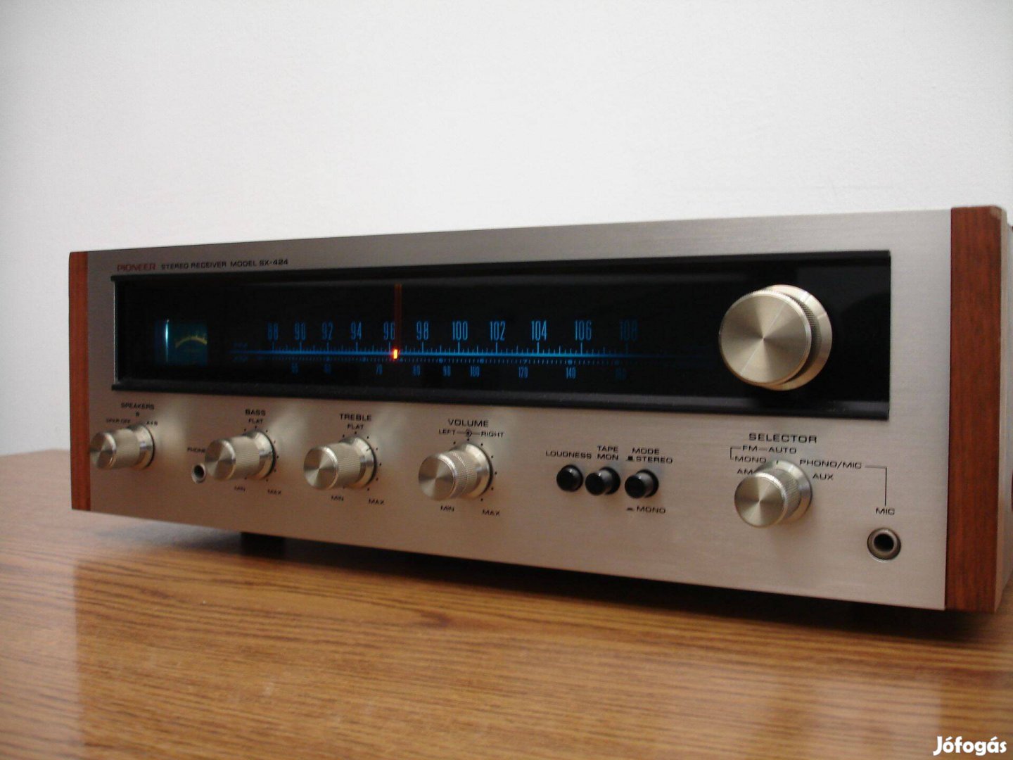 Pioneer SX-424 retró sztereó rádió erősítő receiver Komoly és értékes