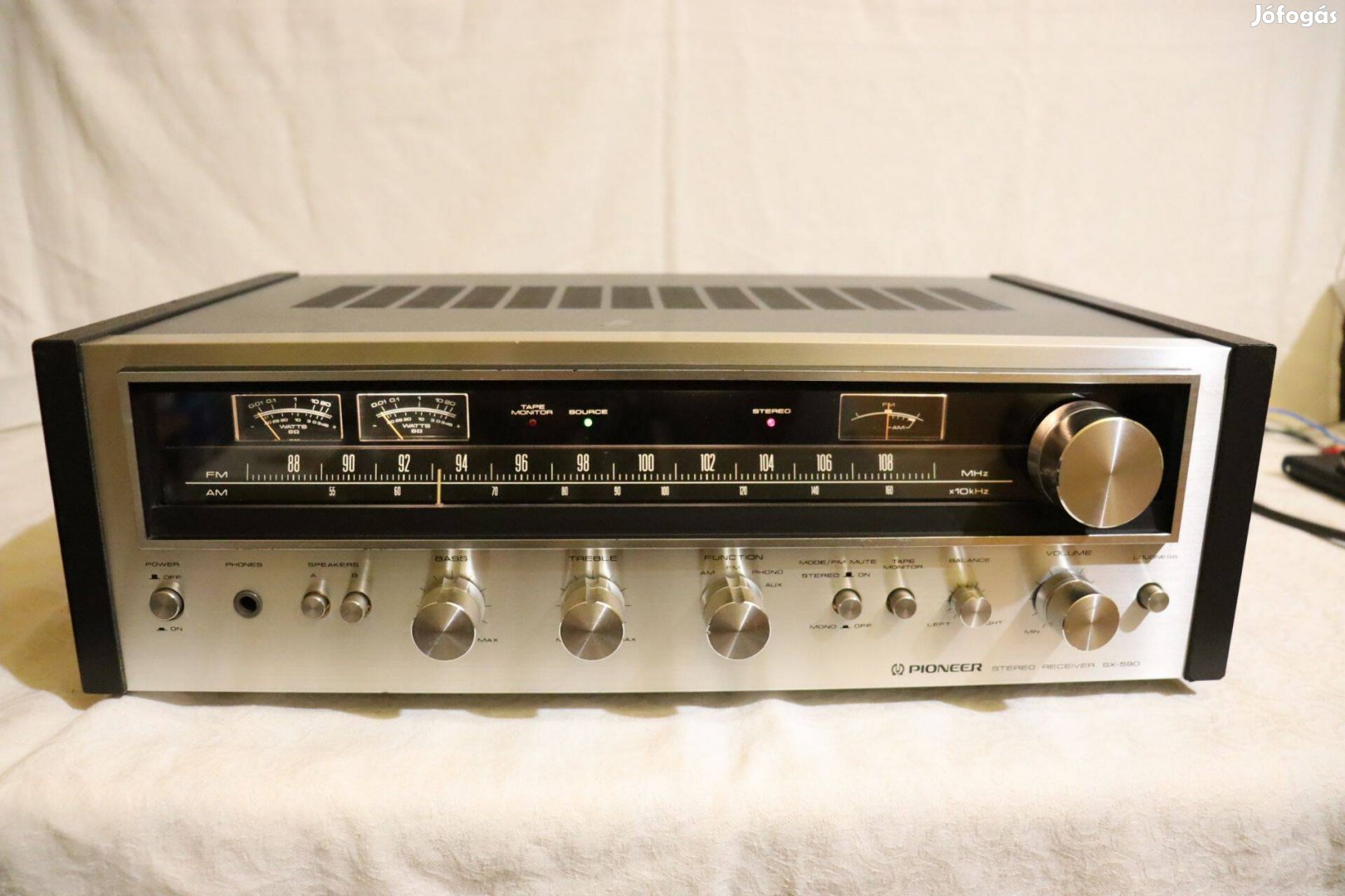 Pioneer SX-590 rádió-erősító