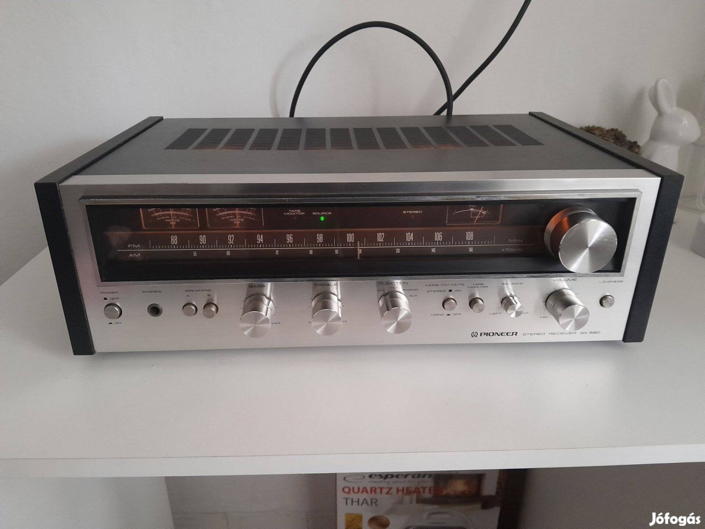 Pioneer SX 590 stereo deprez műszeres rádióerősítő