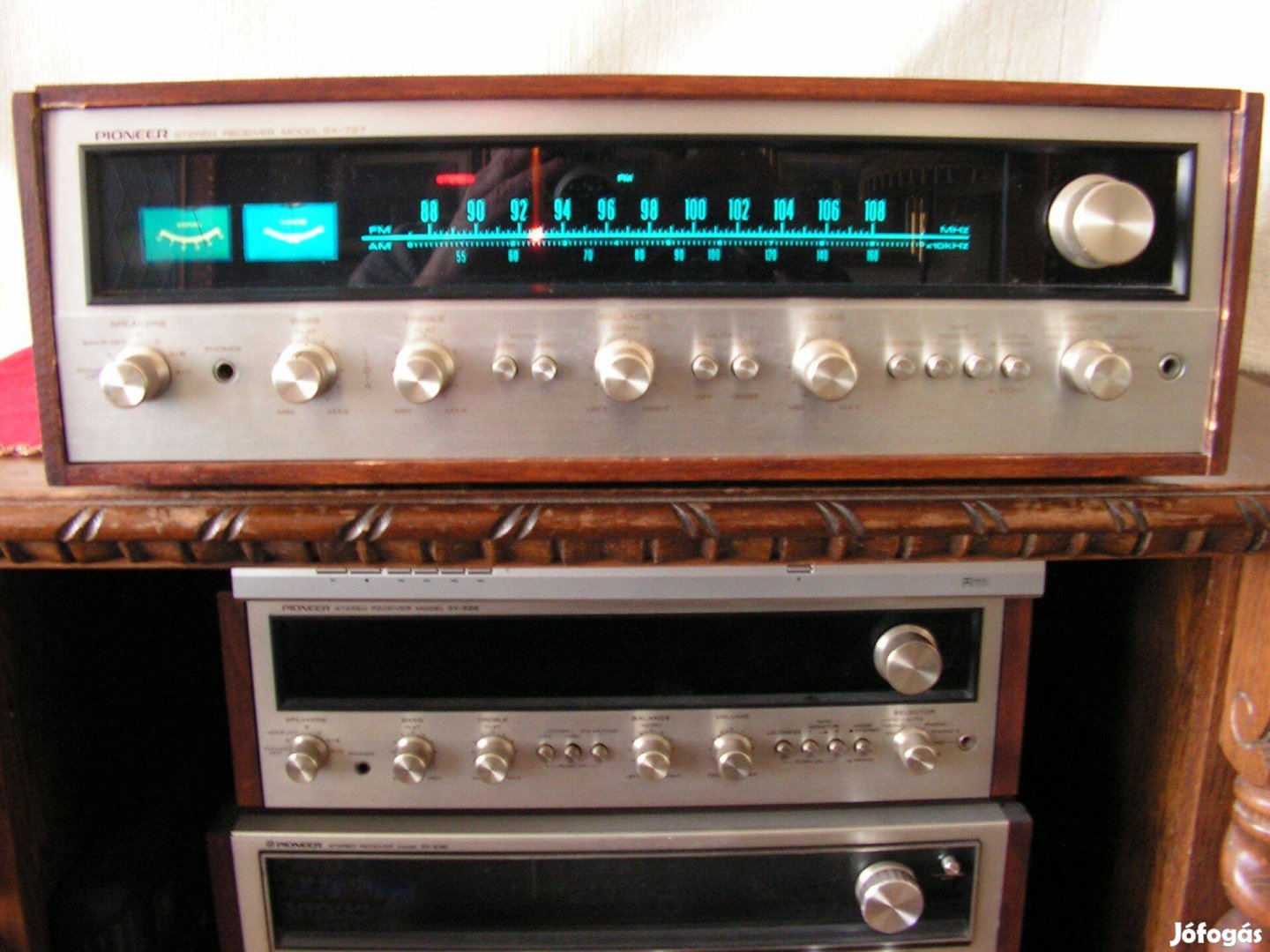 Pioneer SX 727 sztereó rádiós - erősítő. Receiver