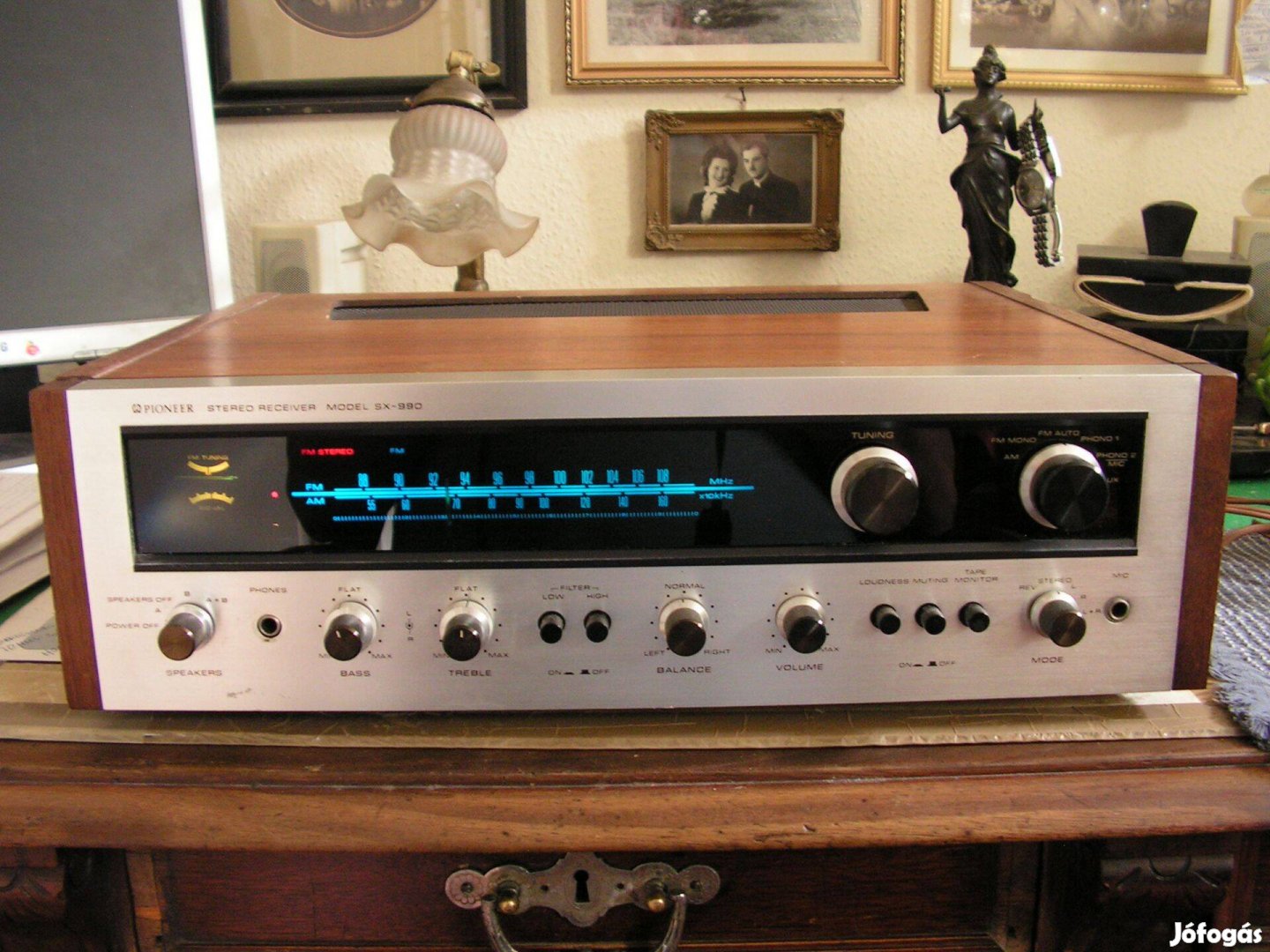 Pioneer SX 990 sztereó rádiós - erősítő. Receiver