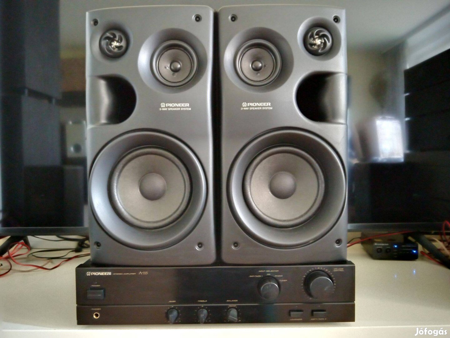 Pioneer S-P550 HI-FI hangfal eladó (60Watt 8 Ohm)