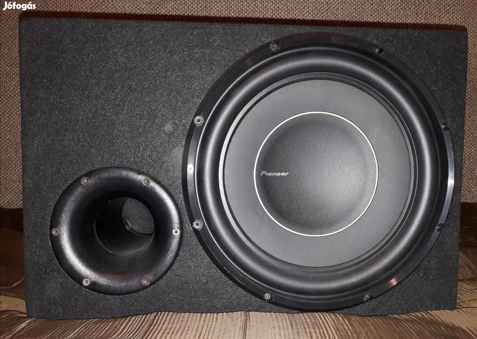 Pioneer TS-D12D2 Mélynyomó és Crunch GTi1500  Erősítő!