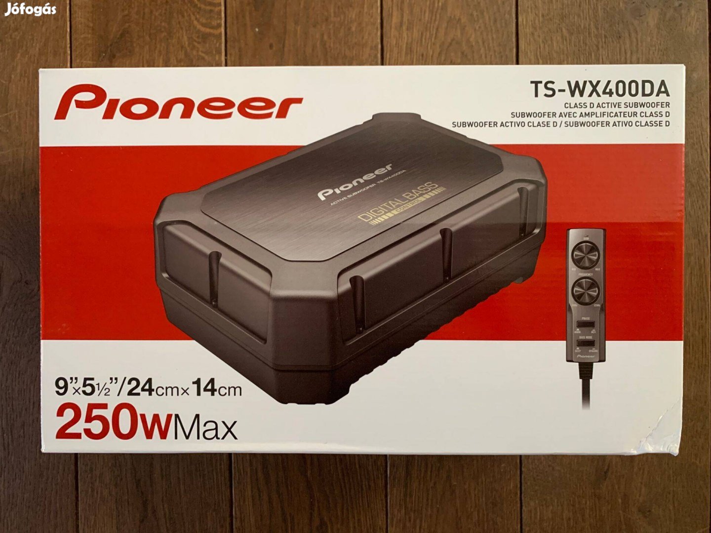 Pioneer TS-WX400DA Aktív Mélysugárzó Új