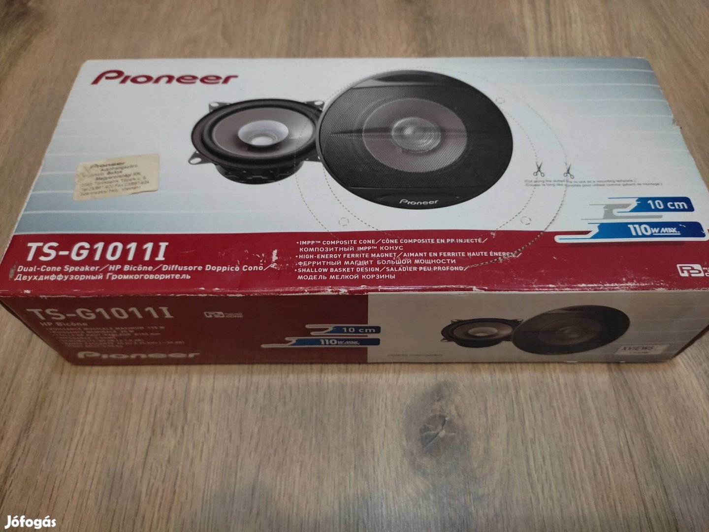 Pioneer TS - G  1011 i  originált  dupla kónuszos hangszóró