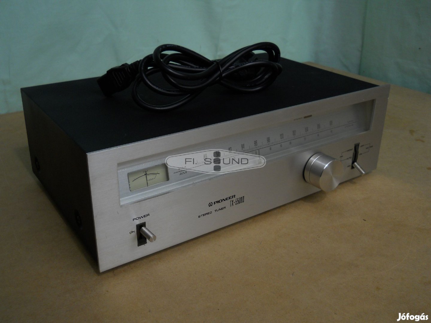 Pioneer TX5500 II , manuális rádió tuner