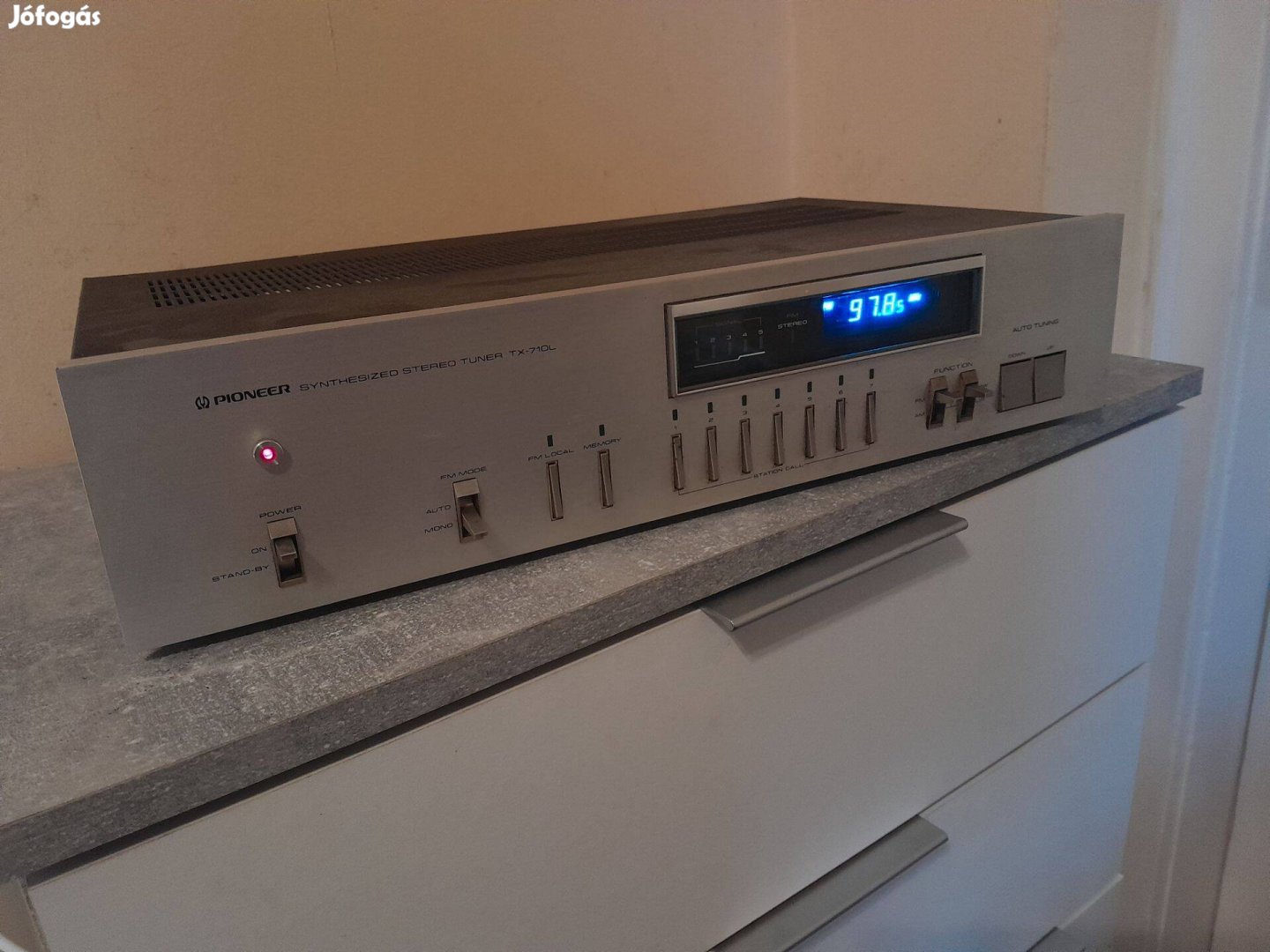 Pioneer TX-710L hibás rádió tuner