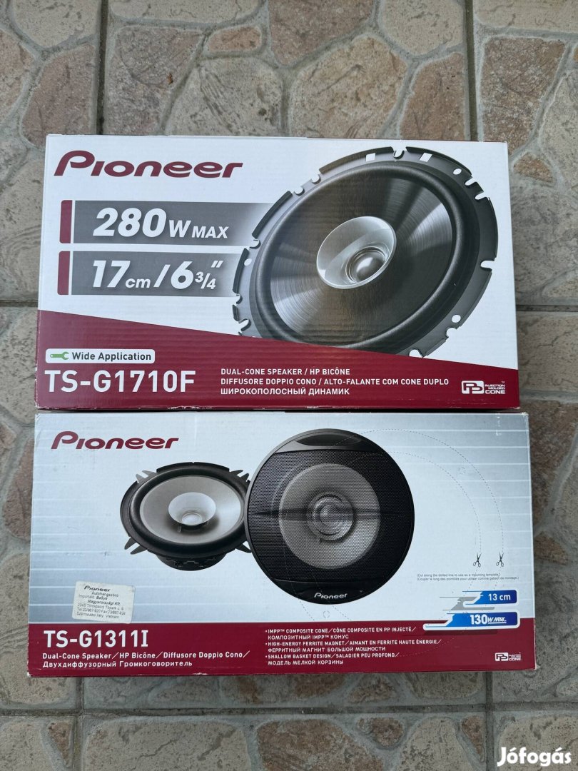 Pioneer Ts-g 1710f és Ts-g 1311i új hangszórók