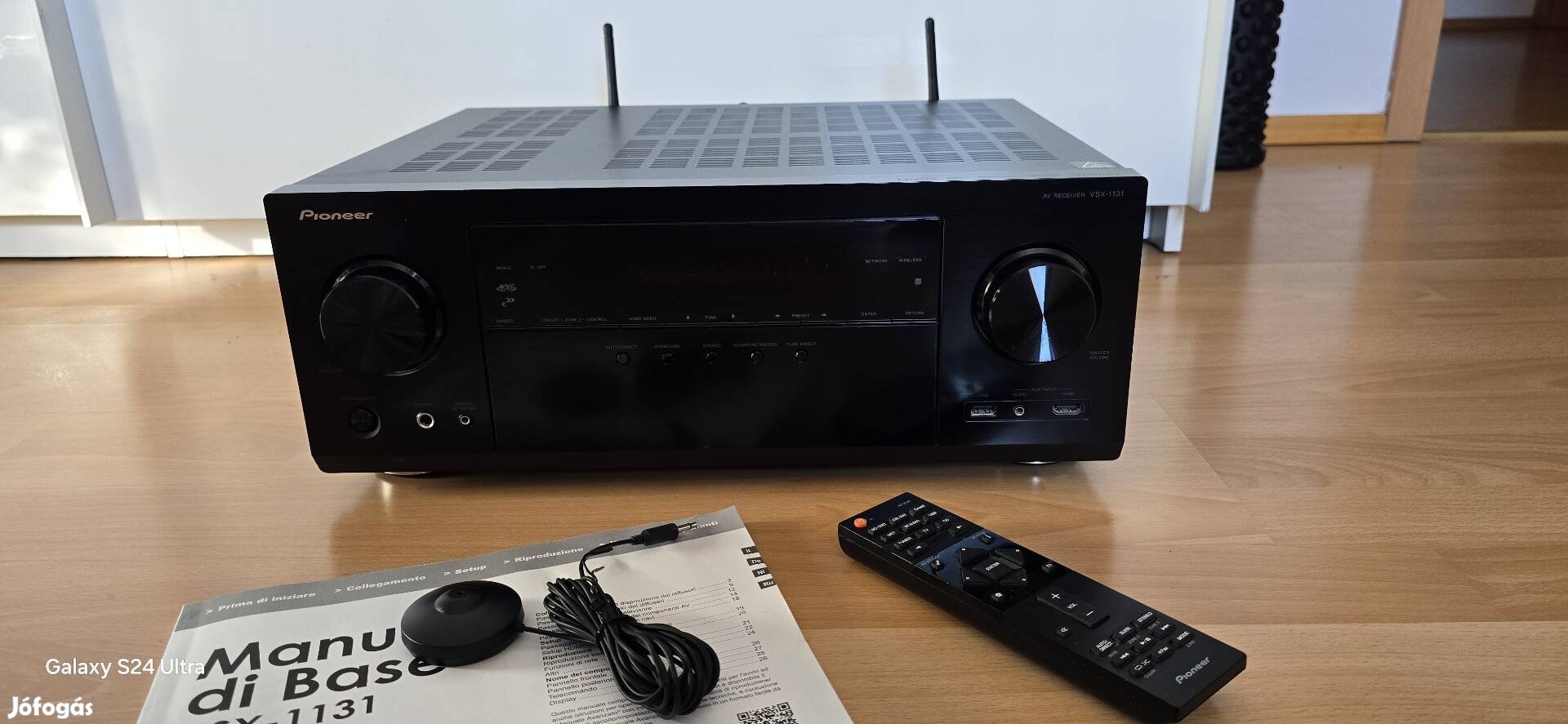 Pioneer Vsx 1131 7.2 4k Atmos Bluetooth Wifi házimozi erősítő 