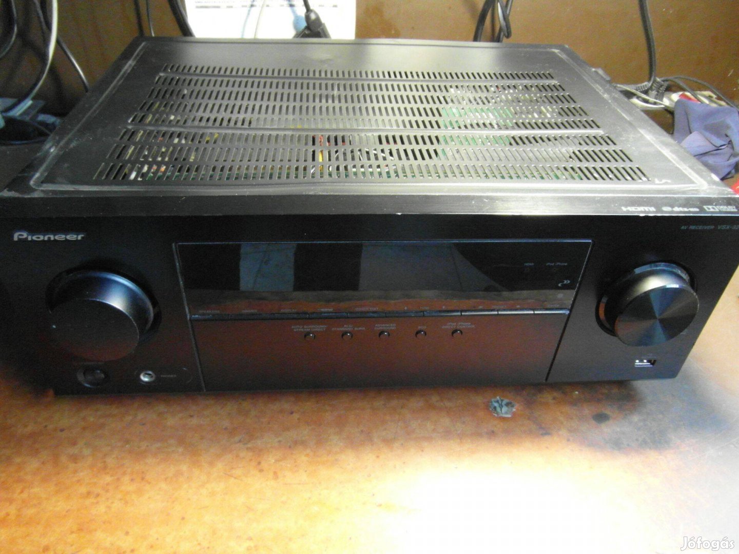 Pioneer Vsx-324 5.1 házimozis erősítő hibás, javítható, alkatrésznek