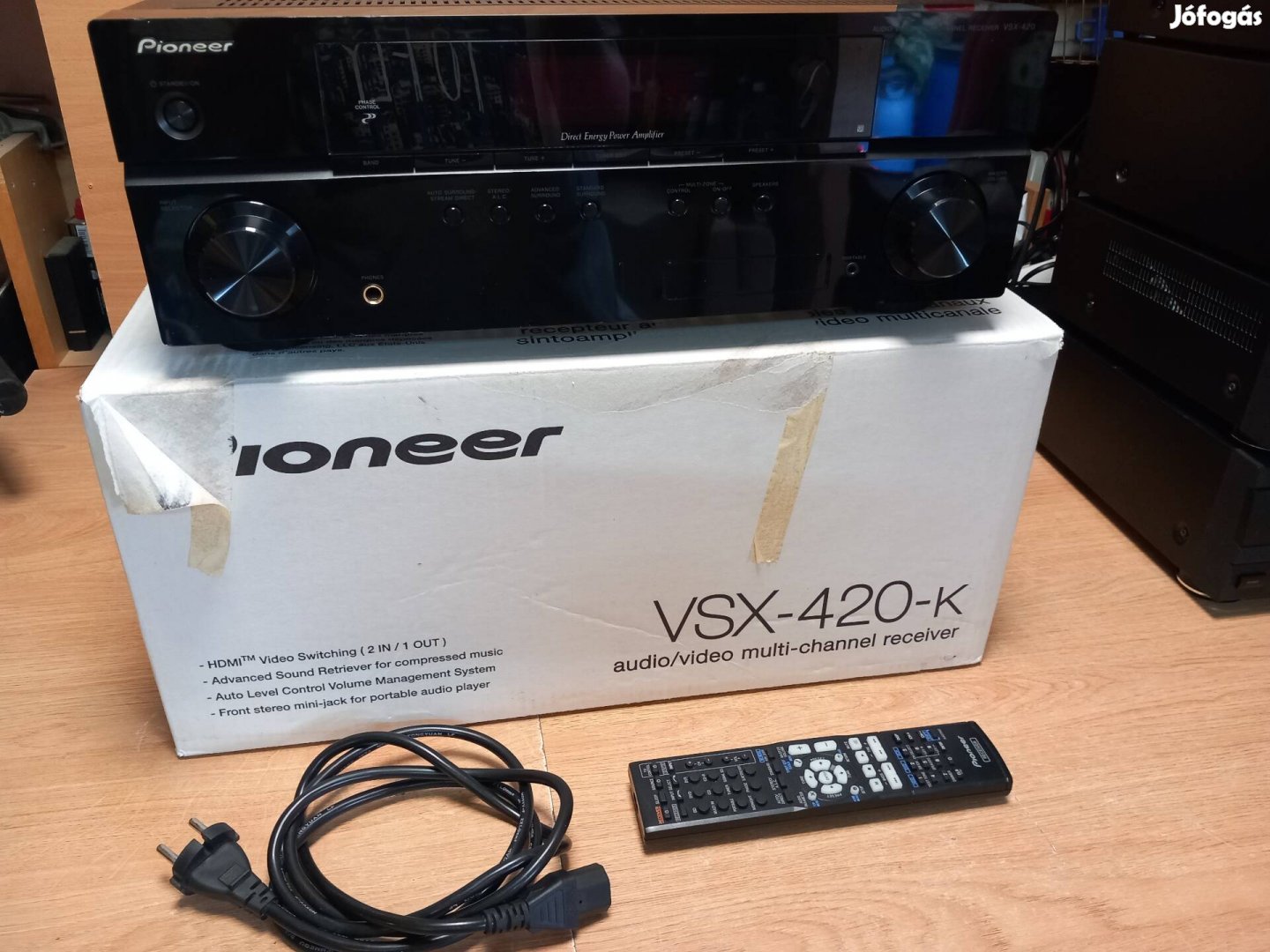 Pioneer Vsx-420-K sztereó/5.1 házimozi erősítő eladó