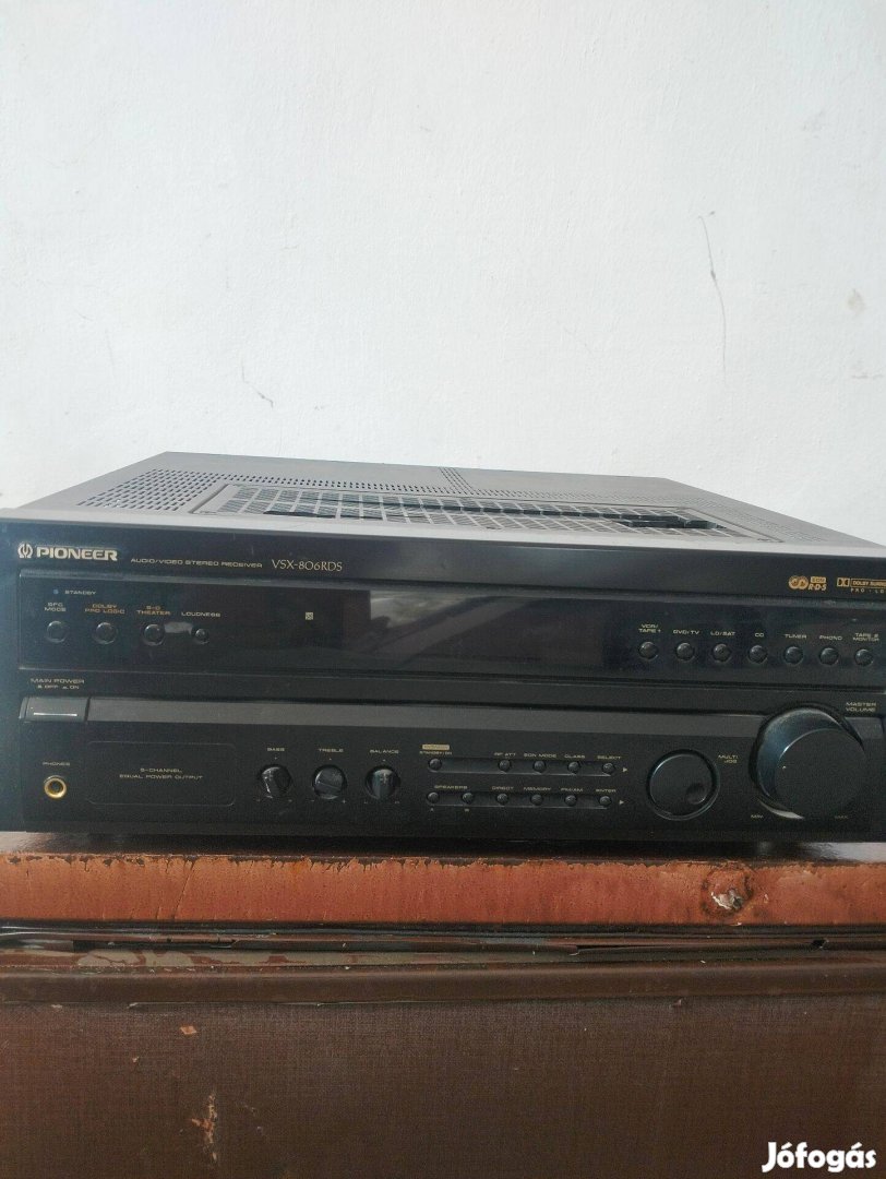 Pioneer Vsx-806RDS 770W nagy teljesitményű erősitő