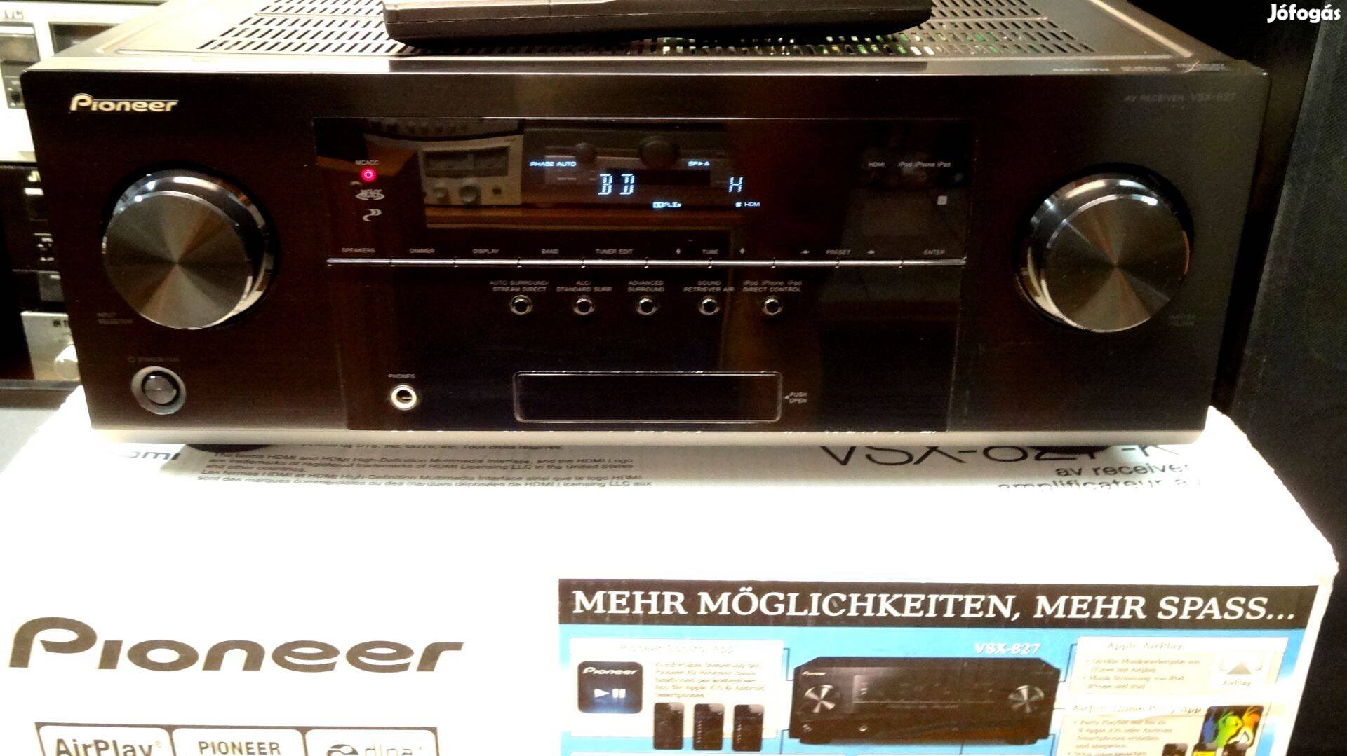 Pioneer Vsx-827 7.1 házimozi erősítő USB ARC DLNA