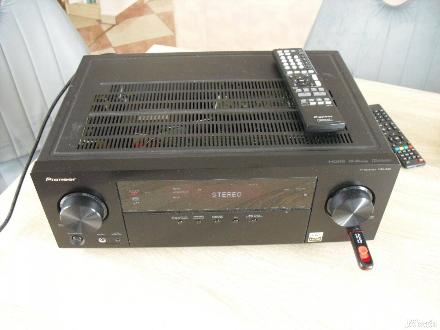 Pioneer Vsx-830 5.2 WiFi,Bluetooth hdmi rádióerősítő
