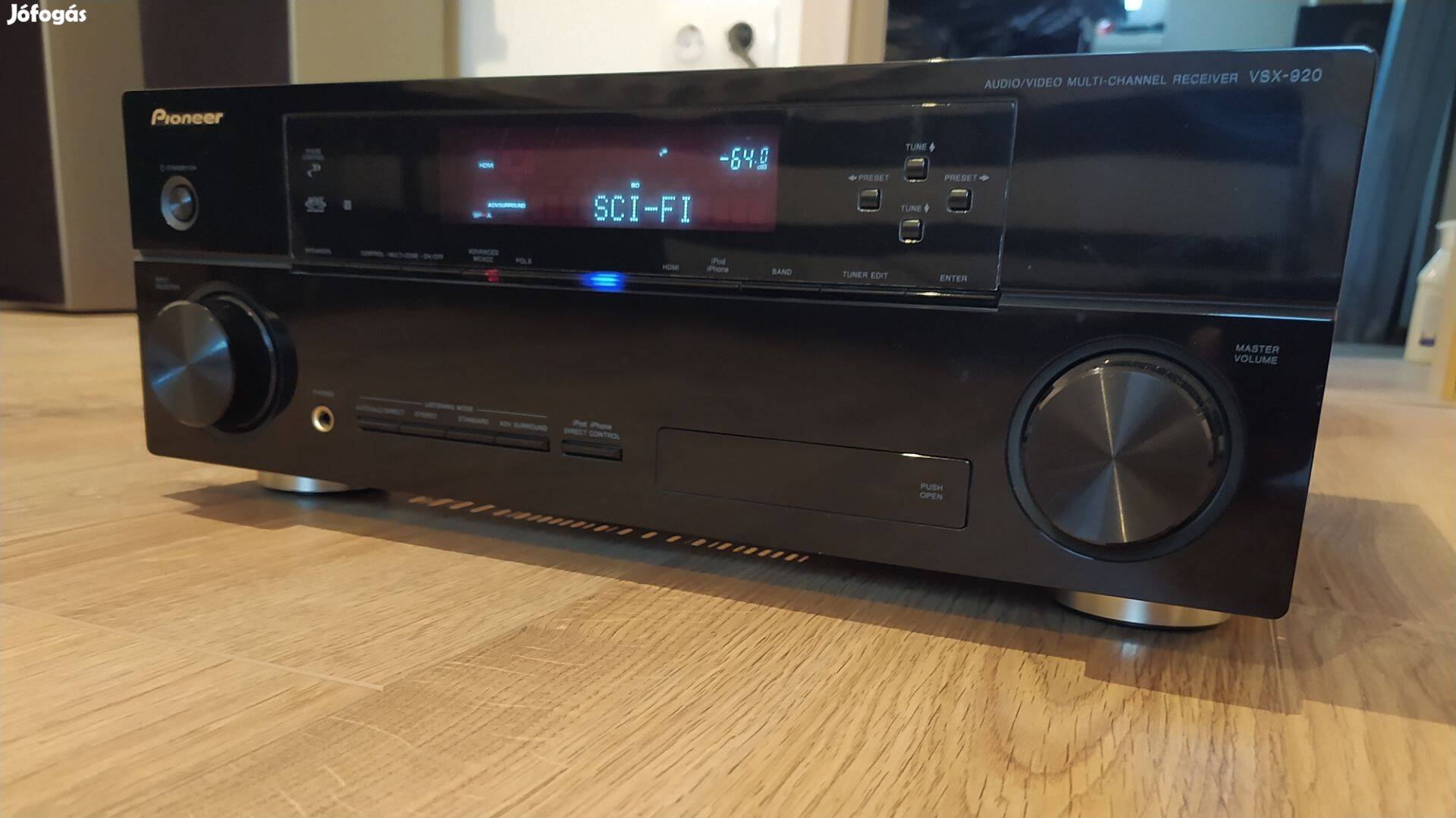 Pioneer Vsx-920K 7.1 HD házimozi erősítő