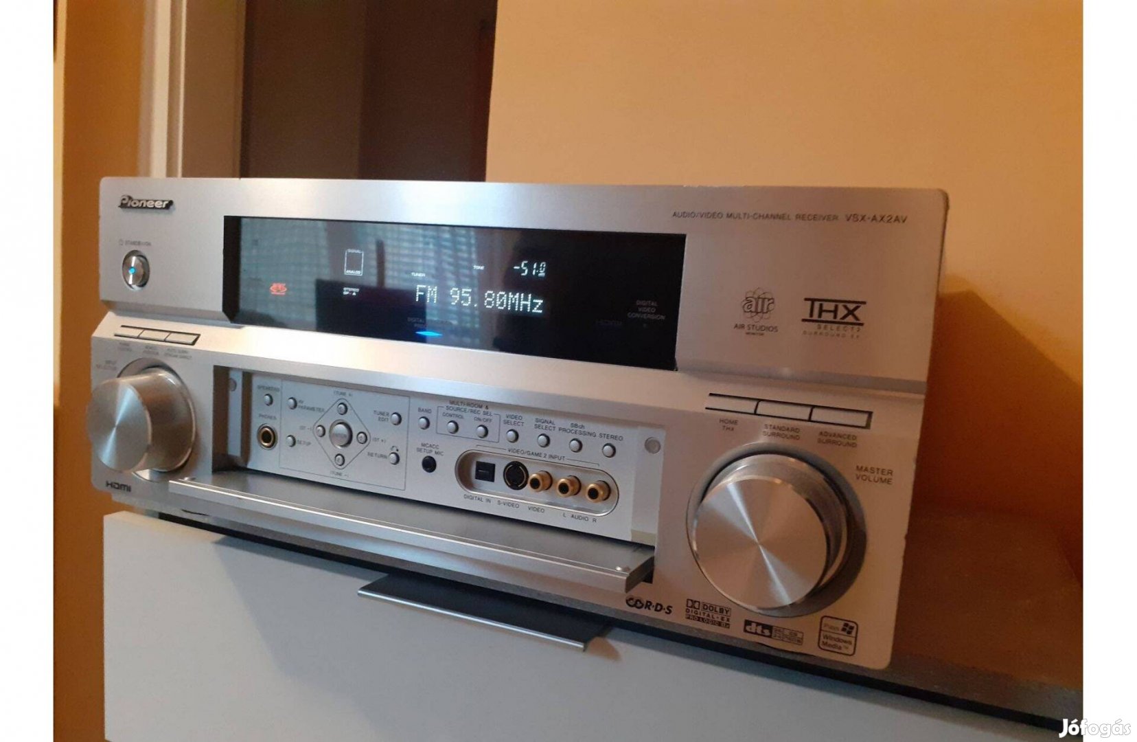 Pioneer Vsx-AX2AV 7x150W rádió erősítő