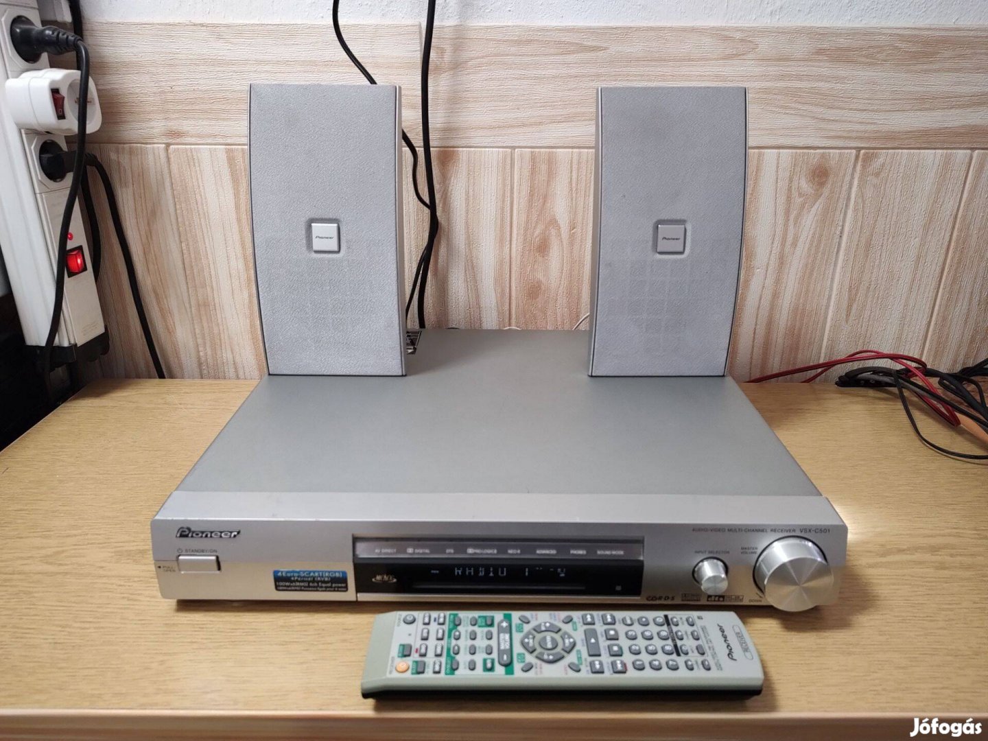 Pioneer Vsx-C501 hangfalakhoz való rádiós erősítő, távirányítóval