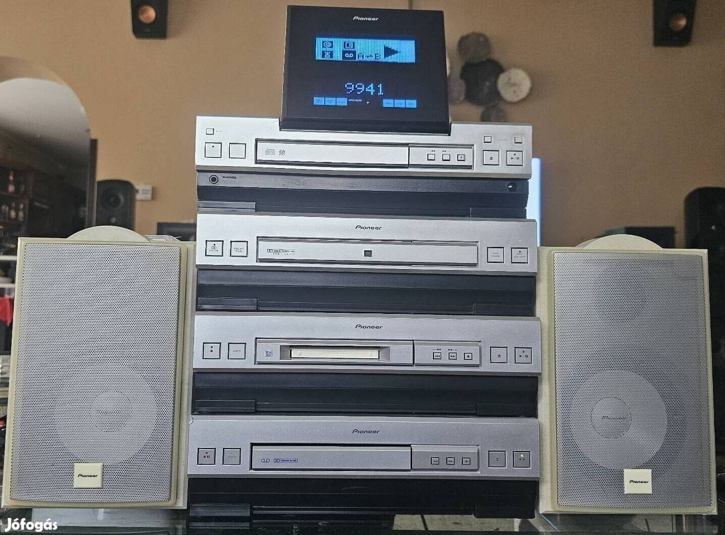 Pioneer XC-L5  HIFI Stereo, Minidisc, CD, Kazettás Deck, Rádió