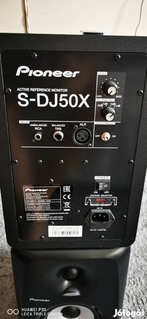 Pioneer. S-DJ50X. Aktív. Hangfalpár! 