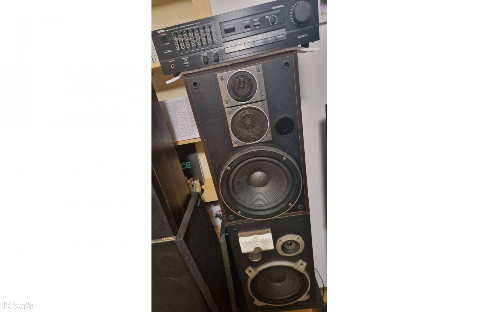 Pioneer - Yamaha hangrendszer - CS-767 - CS-307 - AV-33 erősítő