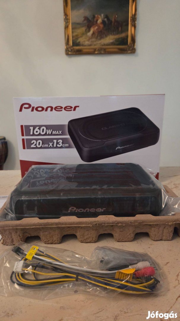 Pioneer auto rádió hang erősítő hangfal mélyláda eladó!