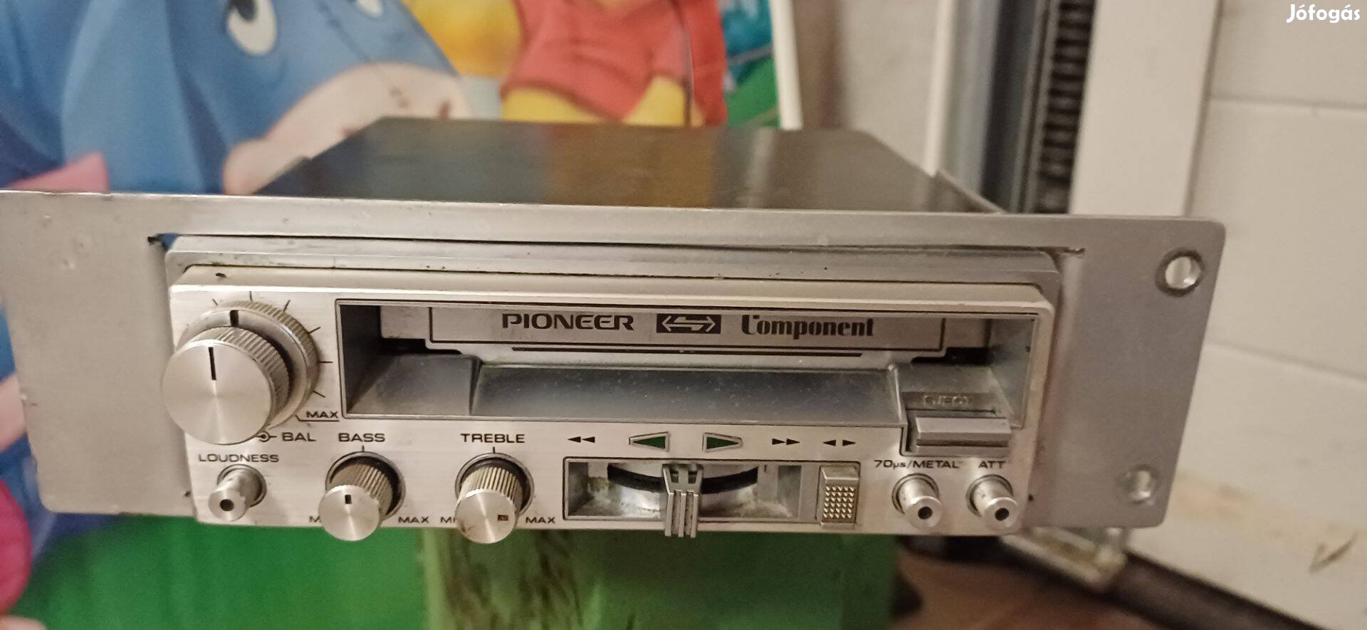 Pioneer autómagnó oldtimer