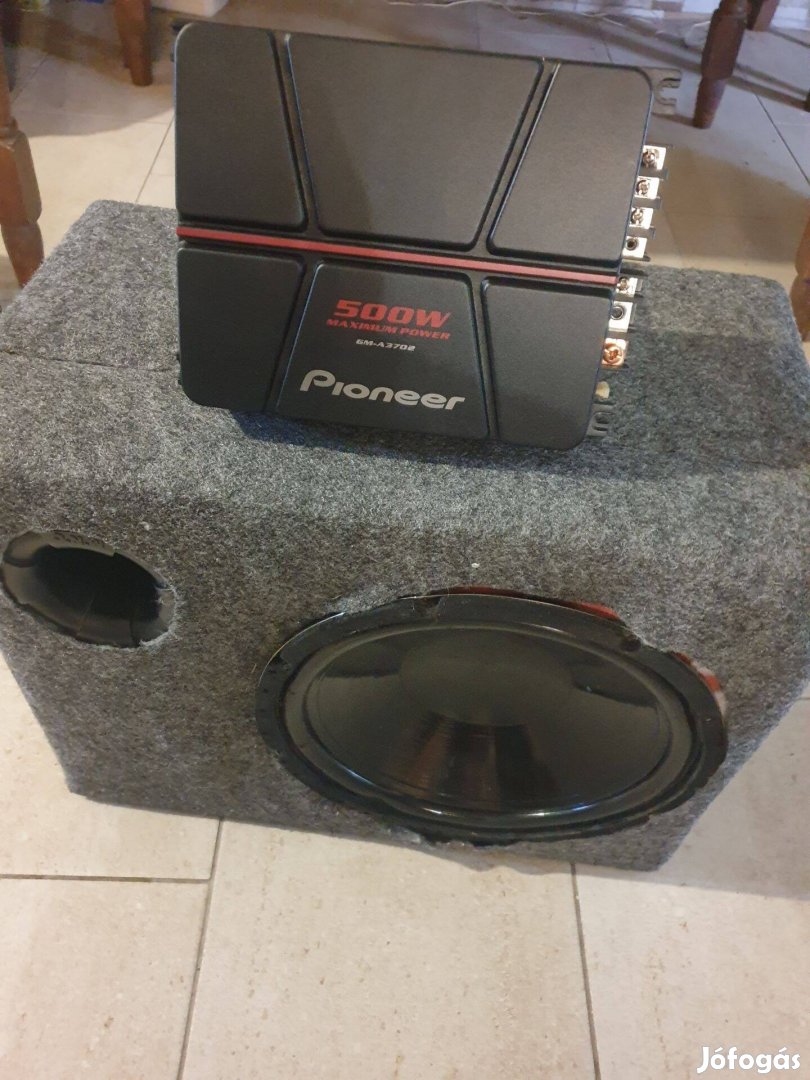 Pioneer autós erősítő 2 Csatornás hidalható 500W