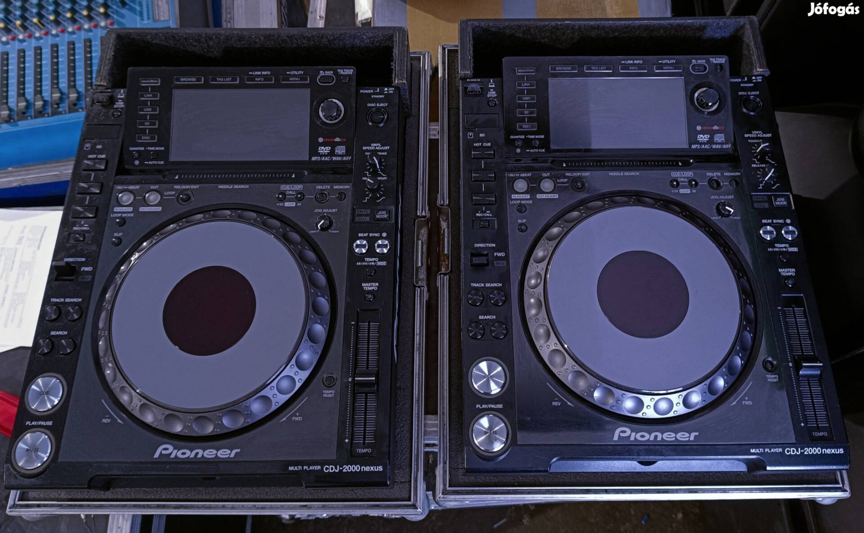 Pioneer cdj2000nxs  pár rackkel együtt eladó