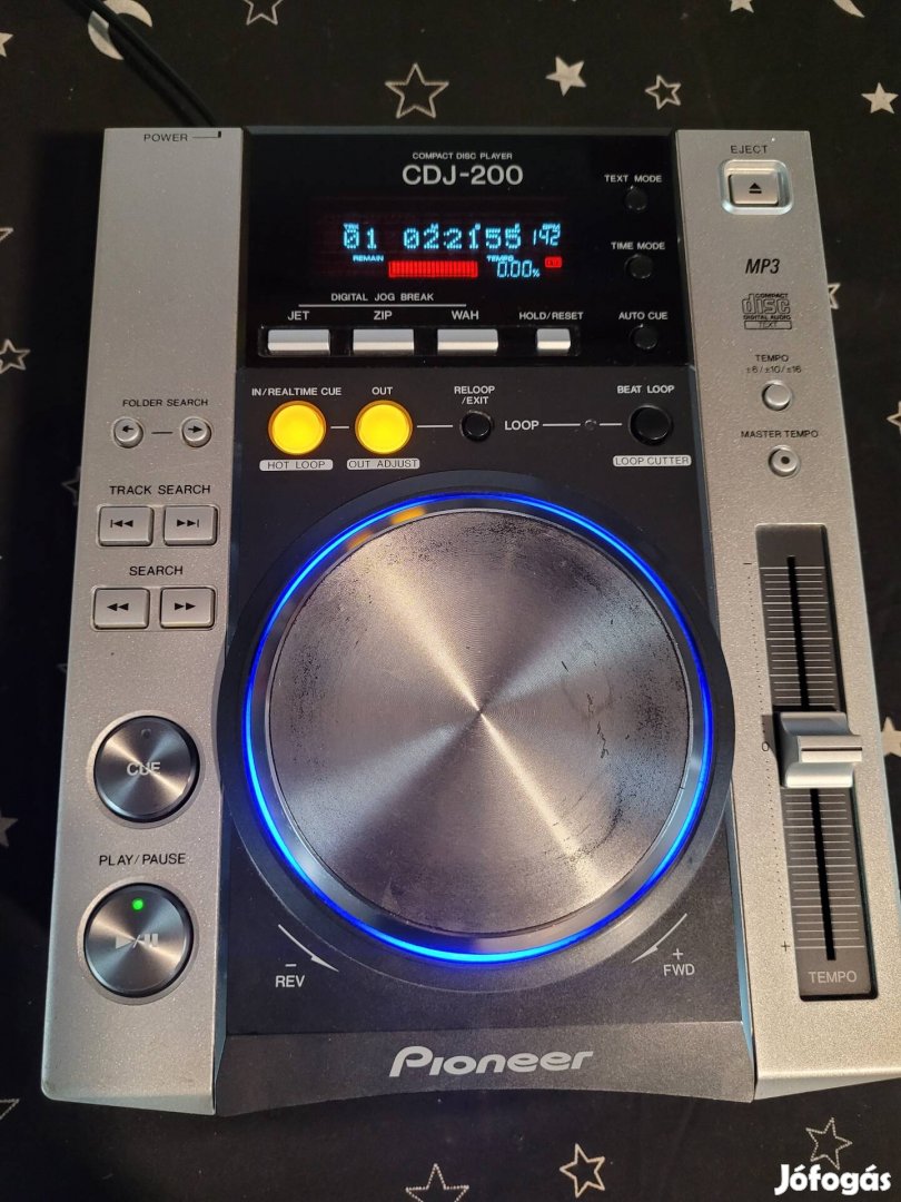 Pioneer cdj 200 lejátszók 2db
