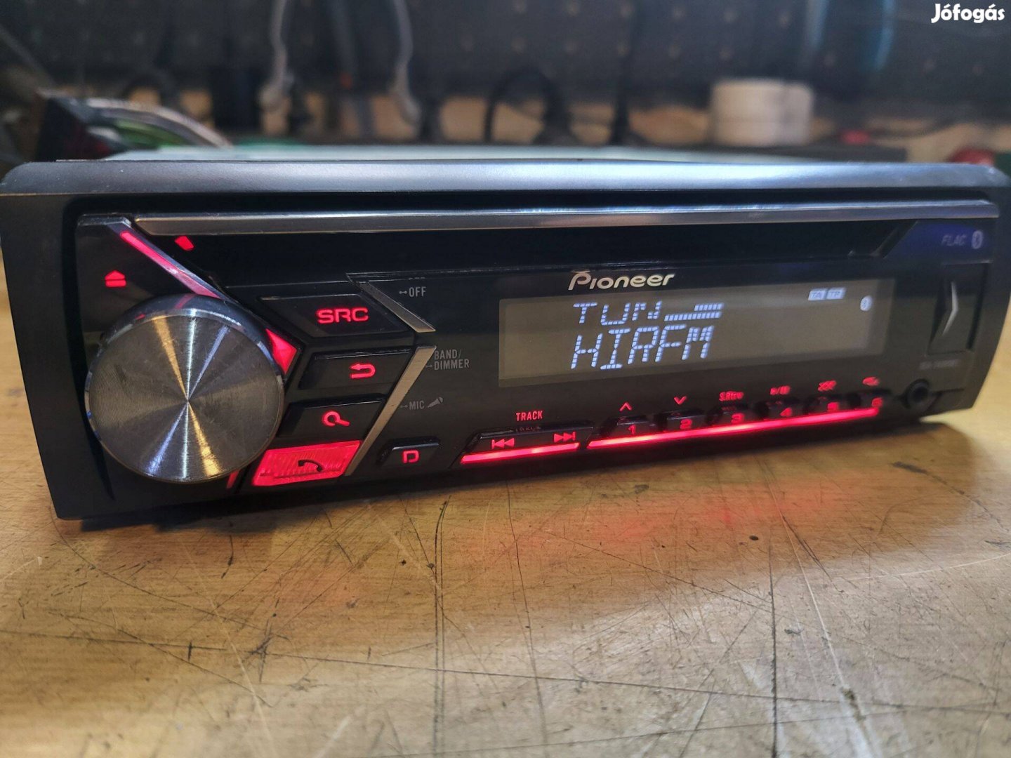 Pioneer deh-S4000bt fejegység (Bt-usb-aux-cd)