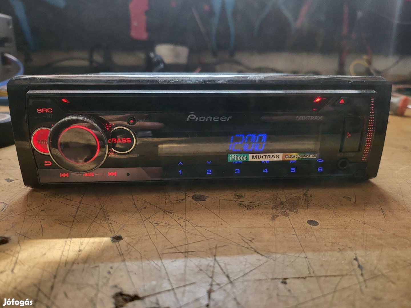 Pioneer deh-s220ui fejegység (usb, aux, cd)