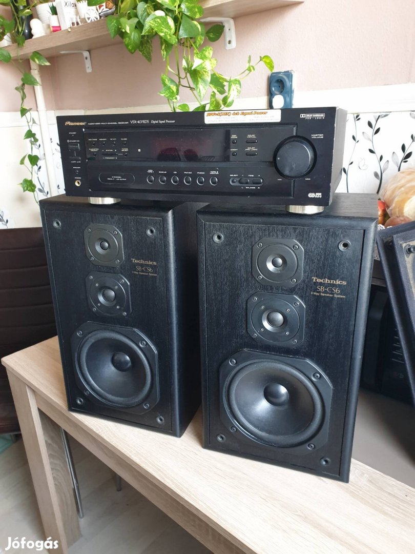 Pioneer erősítő és Technics hangfalpár