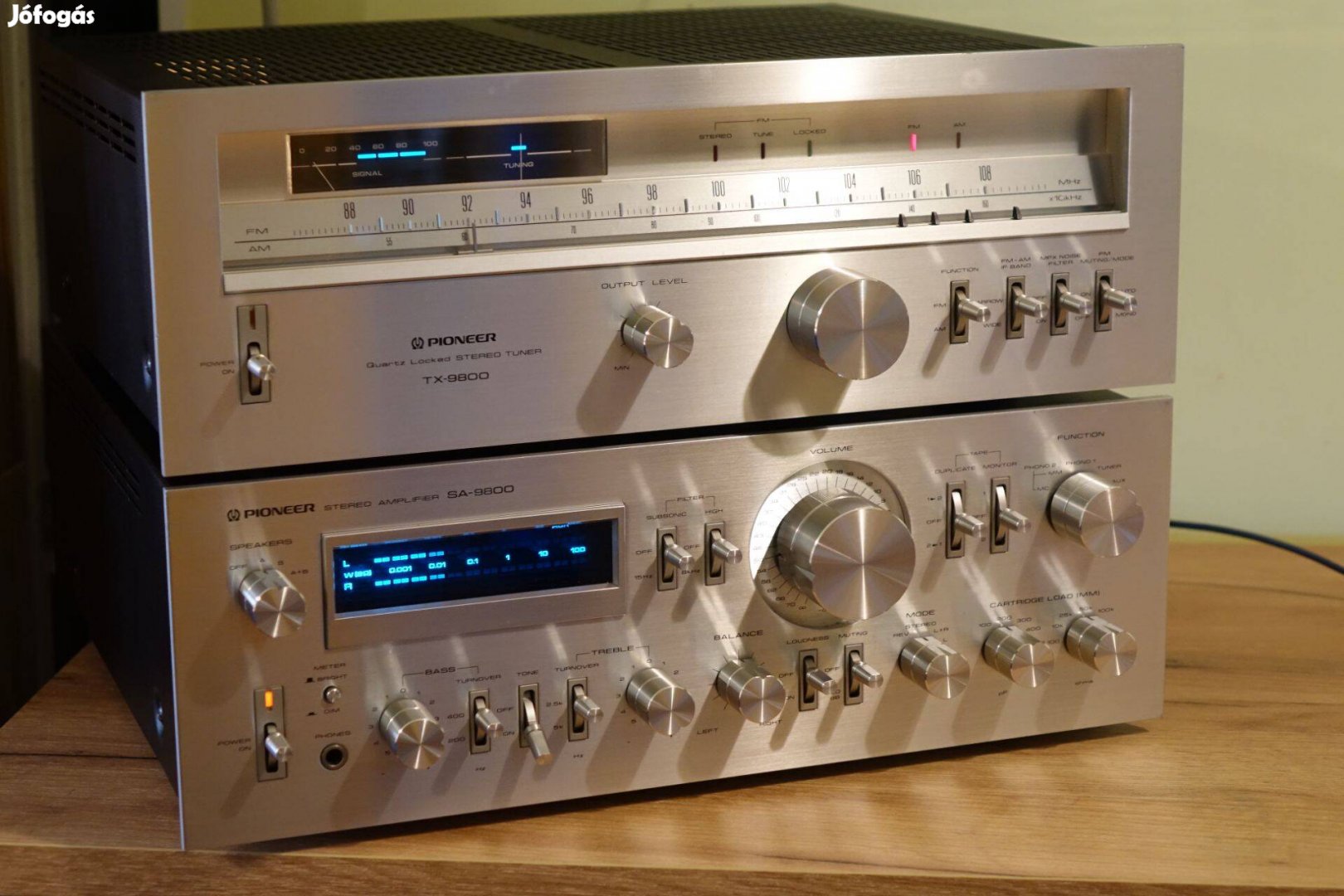 Pioneer erősítő tuner deck 9800