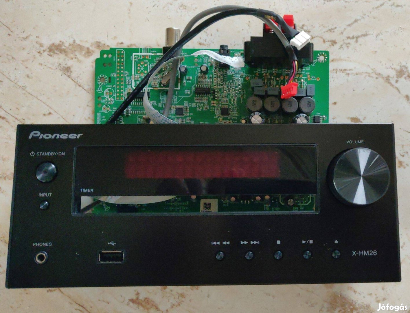 Pioneer hifi alkatrészei, CD, gombok, burkolatok, Prémium mini Hi-Fi