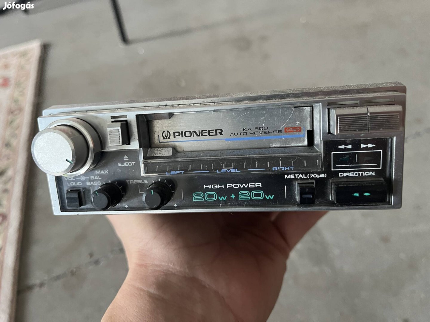 Pioneer ka 500 autórádió 