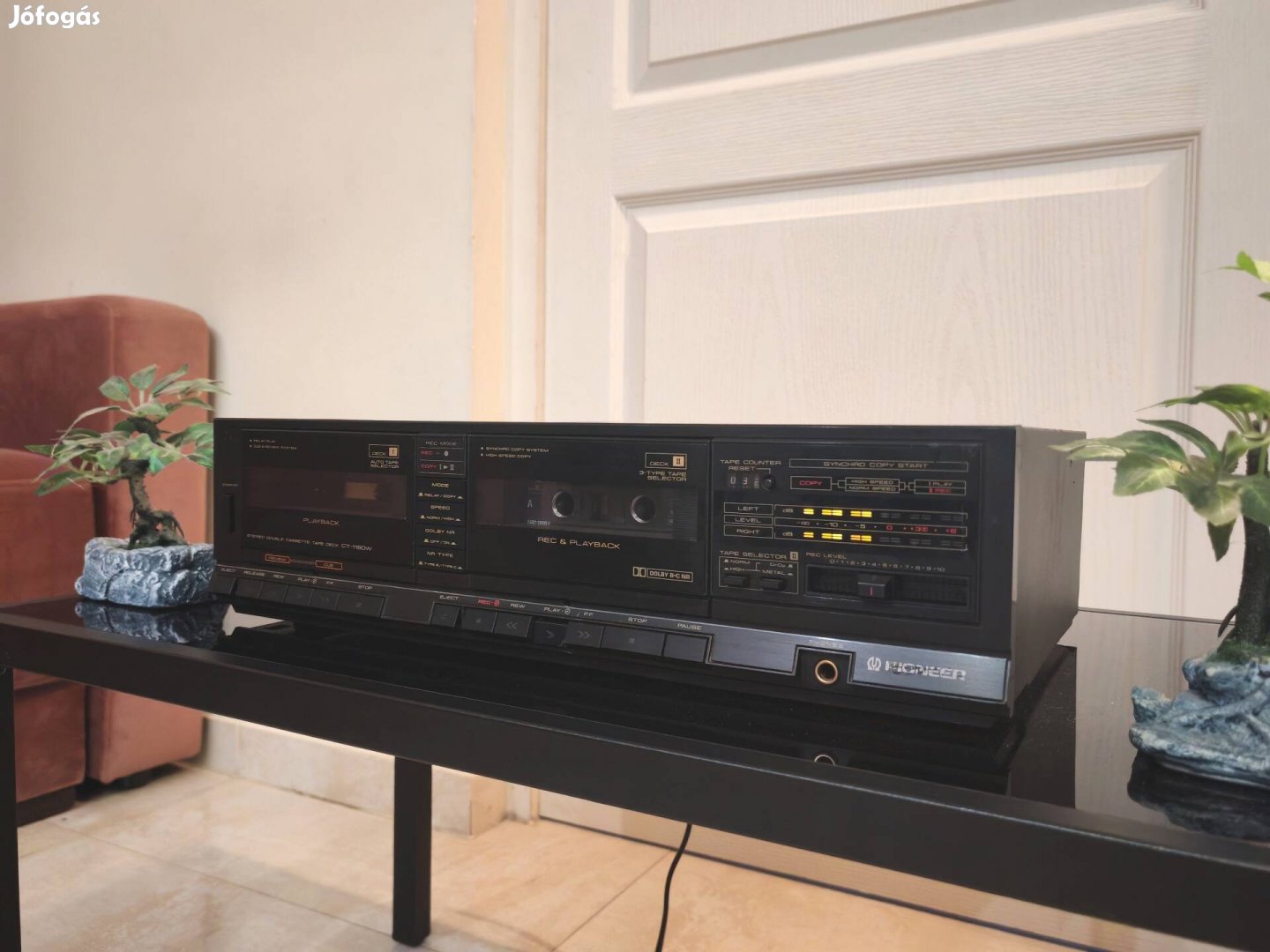 Pioneer kazettás magnó deck