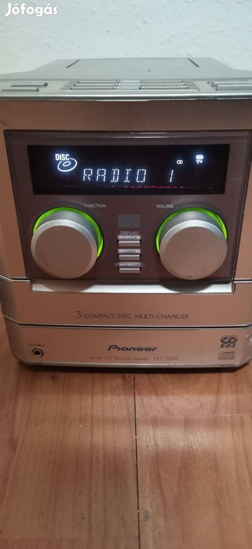 Pioneer minihifi hifi XR-MT3 hangfal nélkül csak erősítő