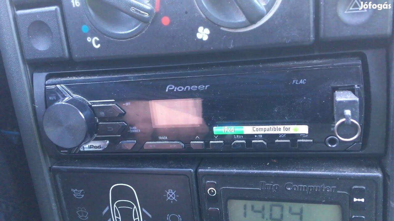 Pioneer mvh190ui fejegység, autó rádió